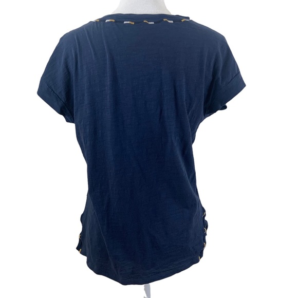 Pendleton Navy Cotton Tee - Picture 2 of 7